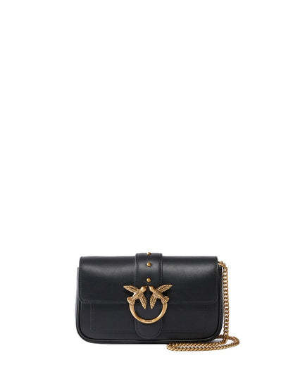 love one pocket c Pinko Borsa Tracolla Donna 100061 A0f1 Nero oro