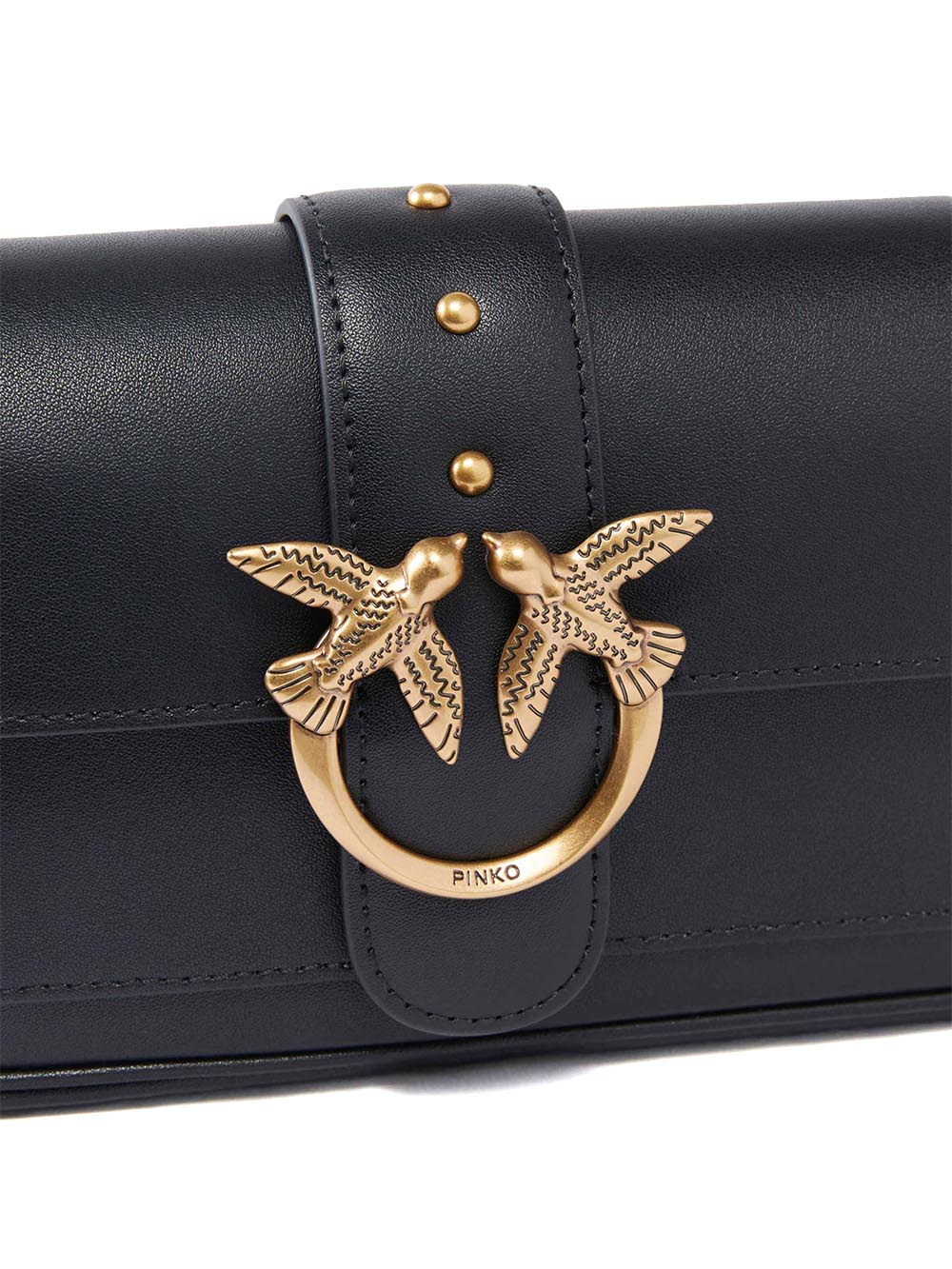 love one pocket c Pinko Borsa Tracolla Donna 100061 A0f1 Nero oro