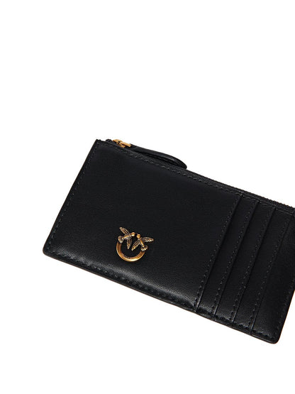 airone cardholder Pinko Porta Carte Donna 100251 Aof1 Nero oro