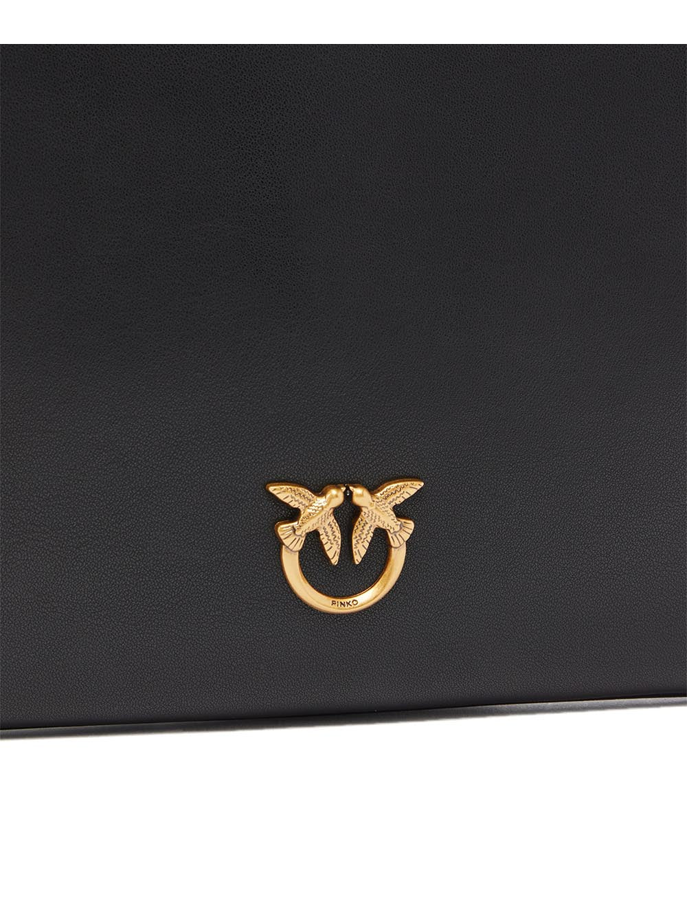 flat classic Pinko Pochette Donna 100455 A0f1 Nero gold