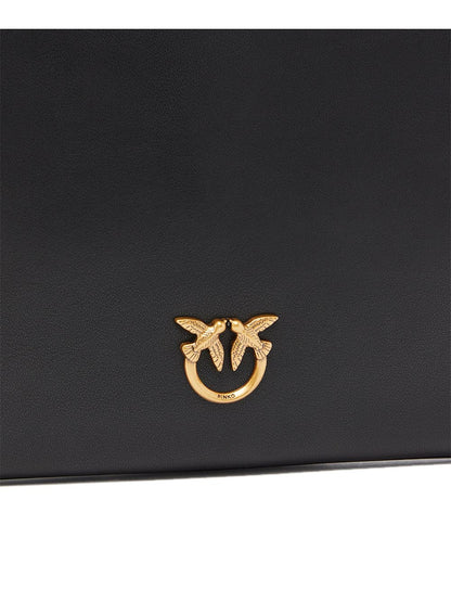 flat classic Pinko Pochette Donna 100455 A0f1 Nero gold