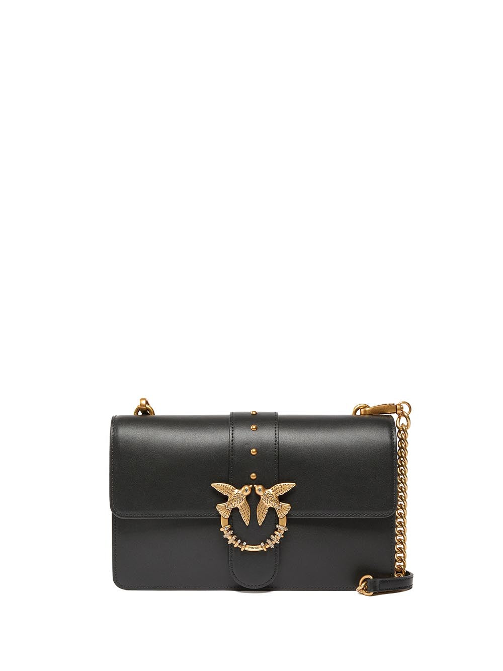 ove one classic new buckle Pinko Borsa Tracolla Donna 107070 A0f1 Nero oro