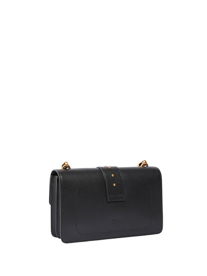 ove one classic new buckle Pinko Borsa Tracolla Donna 107070 A0f1 Nero oro