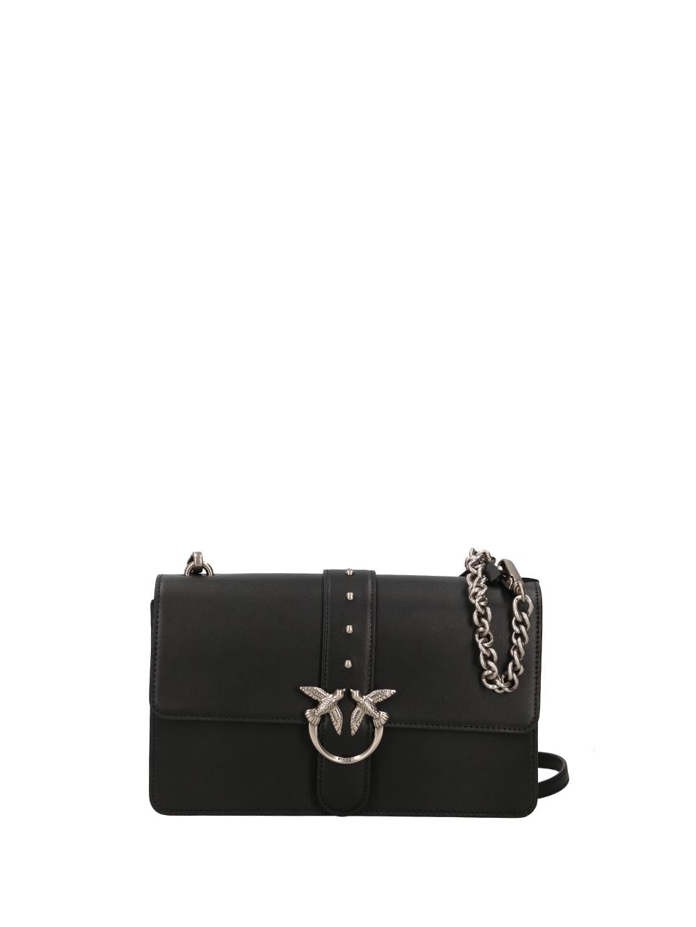 love one classic st.small b Pinko Borsa a Tracolla Donna 107621 A0f1 Nero silver