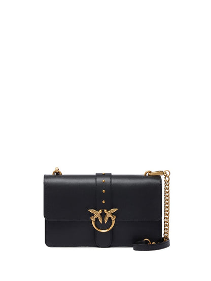 love one classic st.small b Pinko Borsa a Tracolla Donna 107621 A0f1 Nero oro