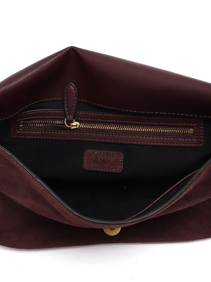 love satchel mini Pinko Borsa a Tracolla Donna 107656 A0f6 Borgogna oro