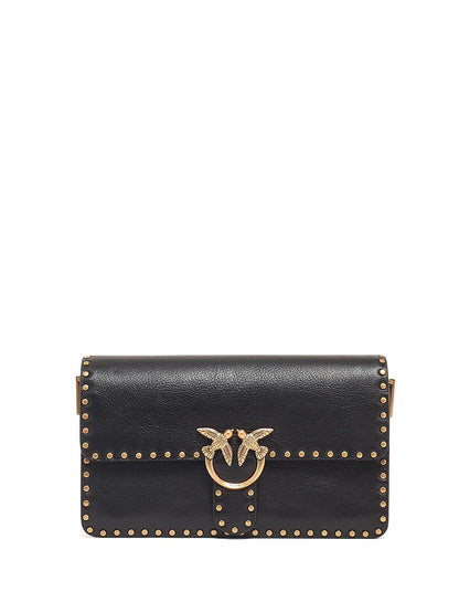 love one slouchy cl studs smallb Pinko Borsa Tracolla Donna 107664 A2jg Nero oro
