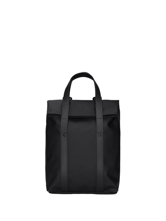 2 way tote backpack mini w3 Rains Zaino Unisex 12780 Nero