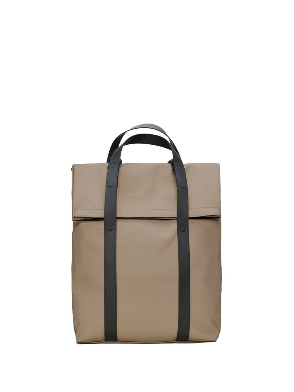 2 way tote backpack w3 Rains Zaino Unisex 12940 Beige