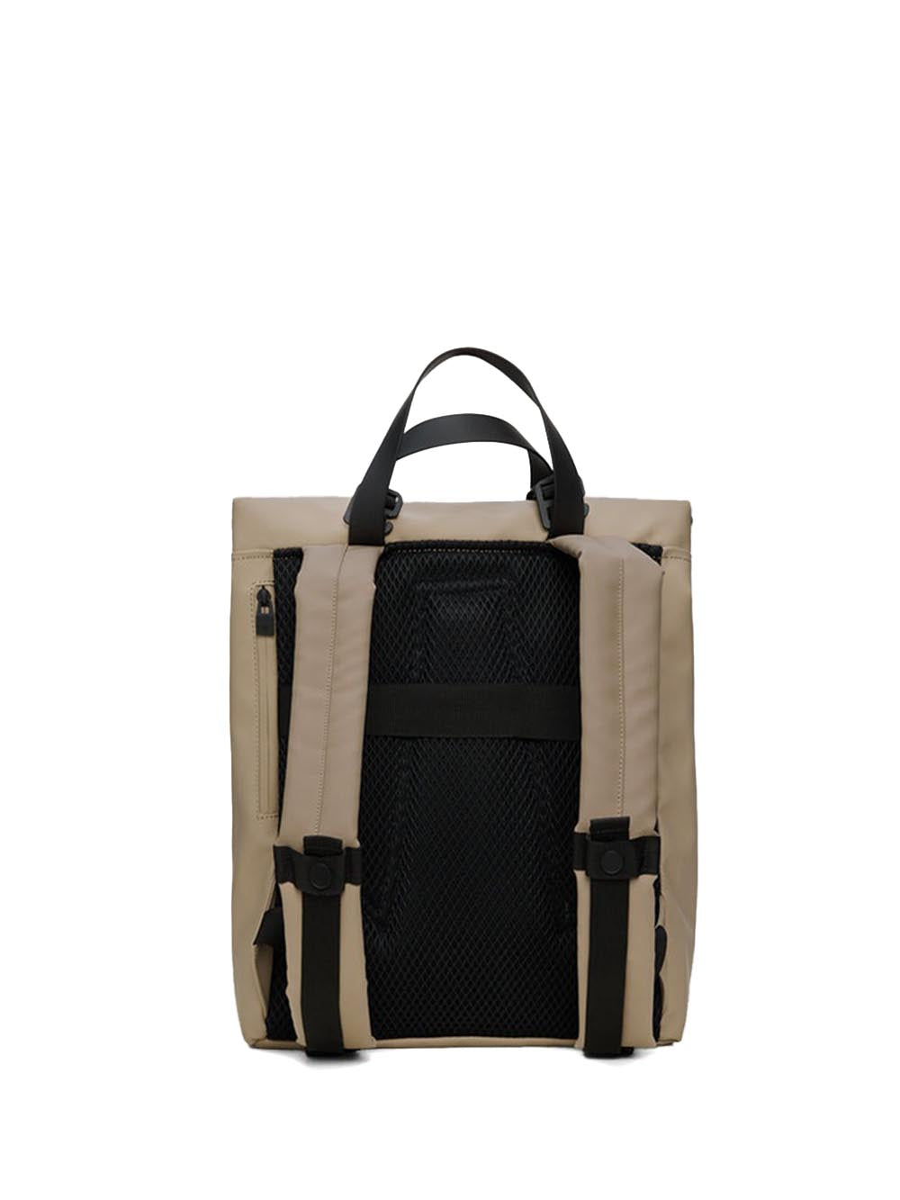 2 way tote backpack w3 Rains Zaino Unisex 12940 Beige