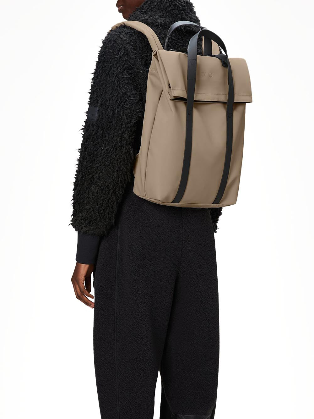 2 way tote backpack w3 Rains Zaino Unisex 12940 Beige