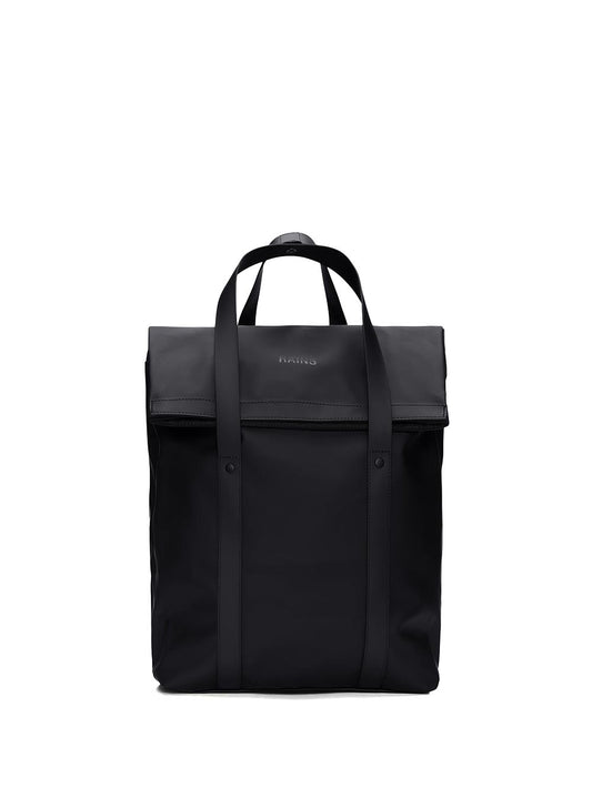 2 way tote backpack w3 Rains Zaino Unisex 12940 Nero