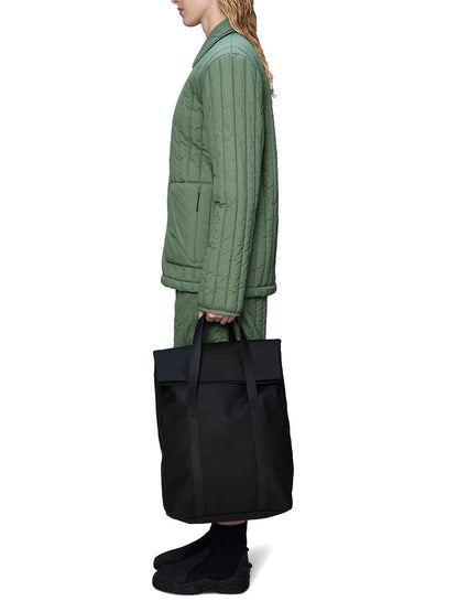 2 way tote backpack w3 Rains Zaino Unisex 12940 Nero