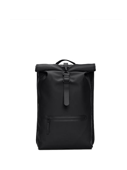 rolltop rucksack w3 Rains Zaino Unisex 13320 Nero