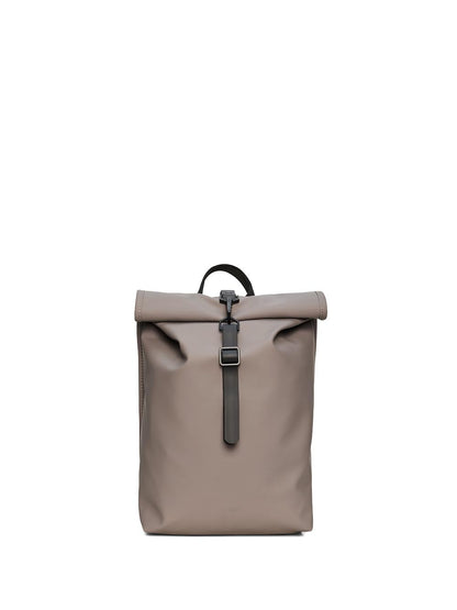 rolltop rucksack mini w3 Rains Zaino Unisex 13330 Fango