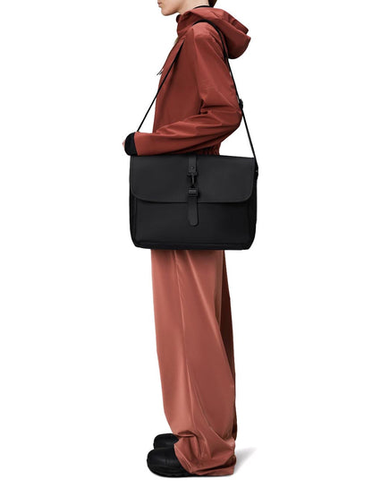 messenger bag w3 Rains Borsa a Tracolla Unisex 14580 Nero