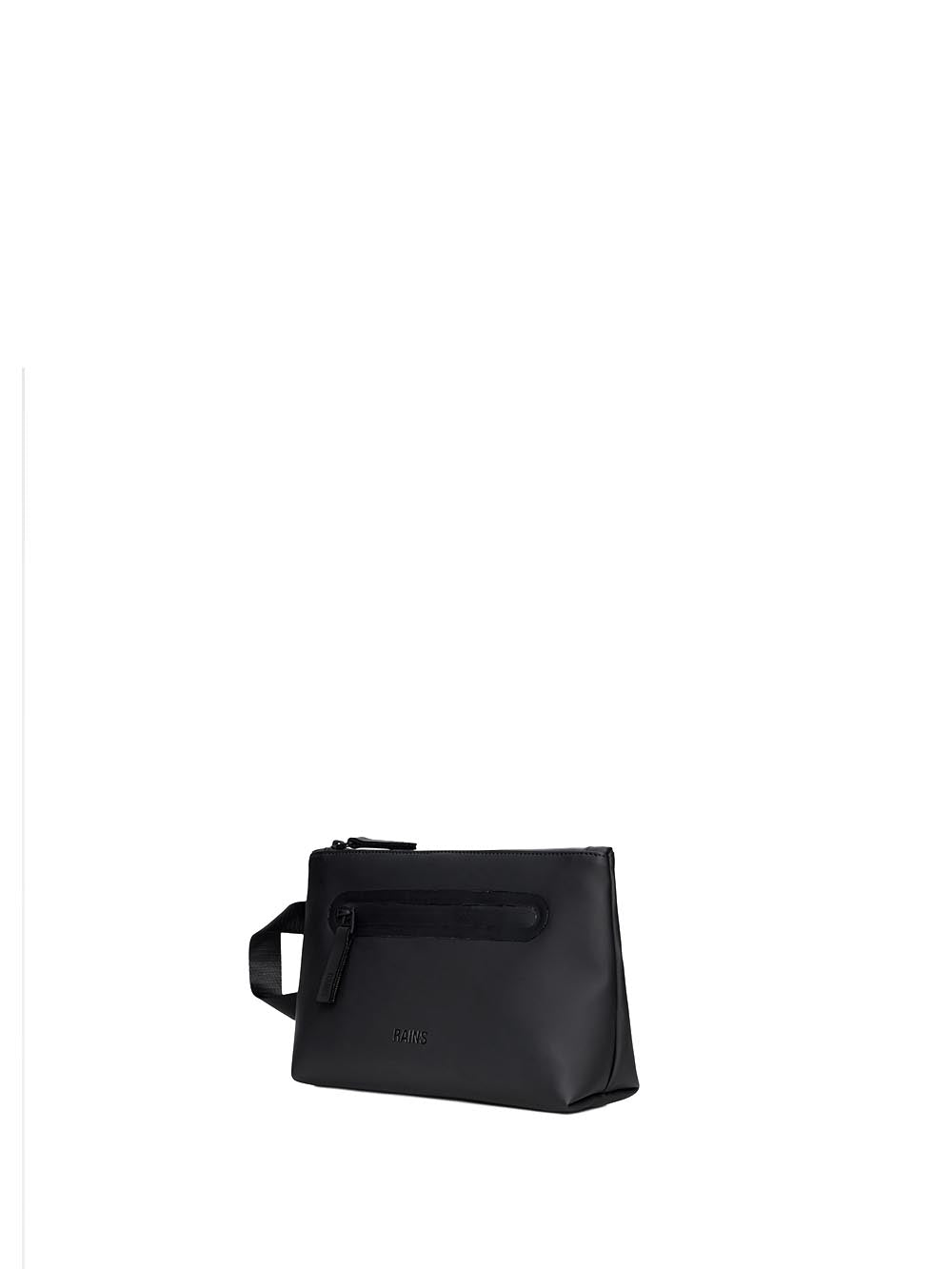 cosmetic bag zip w3 Rains Borsello Unisex 16250 Nero