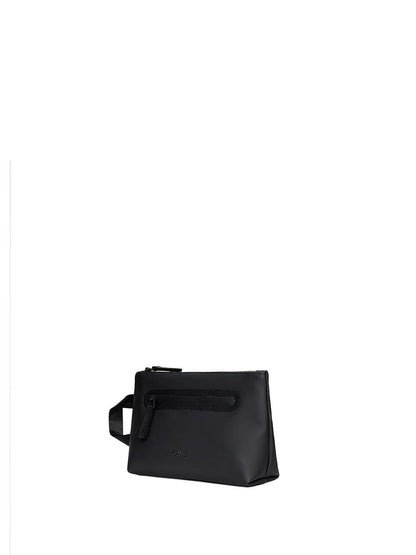 cosmetic bag zip w3 Rains Borsello Unisex 16250 Nero