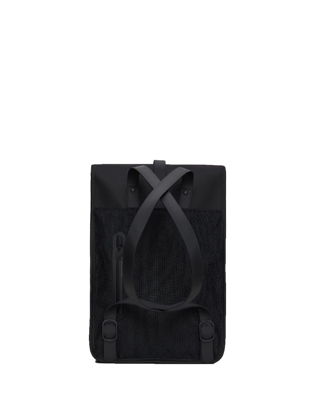 backpack mini w3 Rains Zaino Unisex 13020 Nero