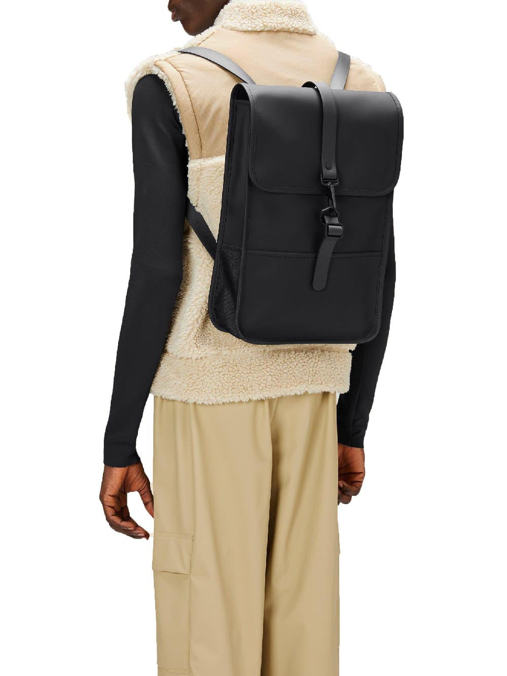 backpack mini w3 Rains Zaino Unisex 13020 Nero