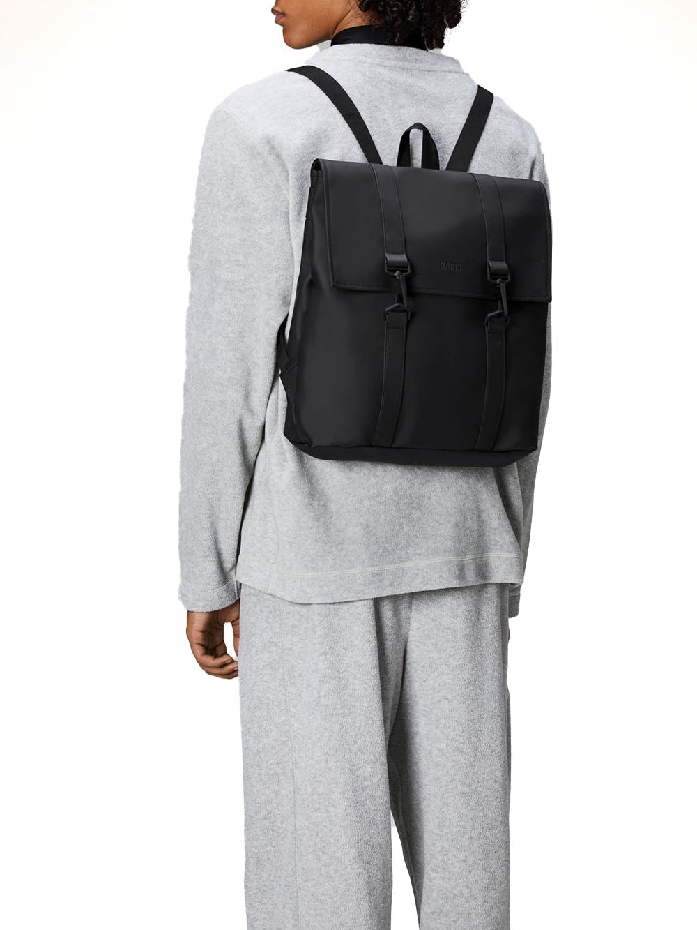 msn bag mini w3 Rains Zaino Unisex 13310 Nero