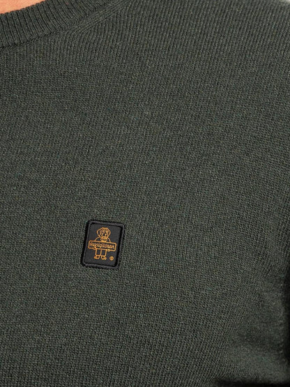 COLIN/1 PULLOVER Refrigiwear Pullover Uomo M18608 Ma9t02 Verde