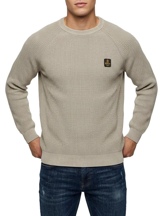MEREK PULLOVER Refrigiwear Pullover Uomo M27100 Co9001 Beige