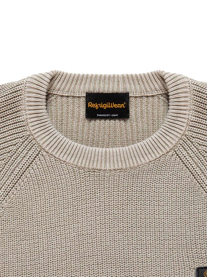 MEREK PULLOVER Refrigiwear Pullover Uomo M27100 Co9001 Beige