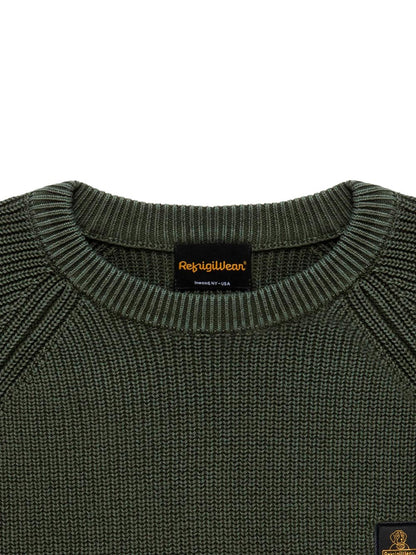 MEREK PULLOVER Refrigiwear Pullover Uomo M27100 Co9001 Verde