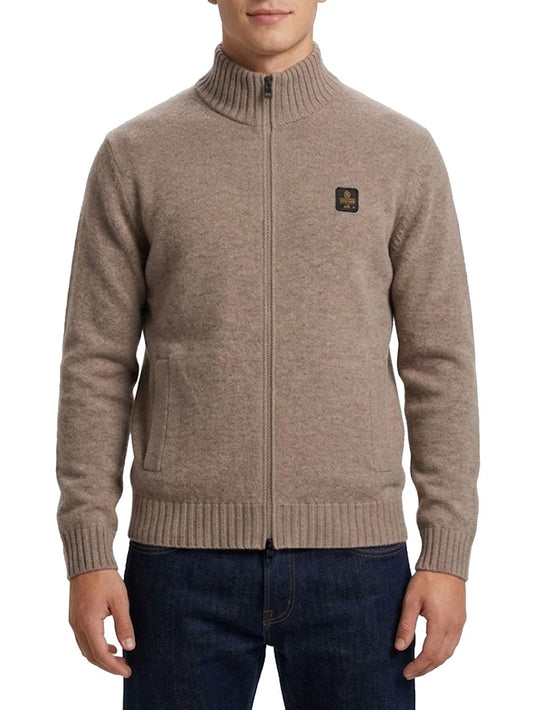SPENCER PULLOVER Refrigiwear Pullover Uomo M30800 Wo0150 Beige