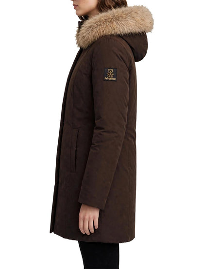 LADY TECH/1 SPECIAL FUR JACKET Refrigiwear Giubbino Donna W90800 Xt3790 Marrone scuro