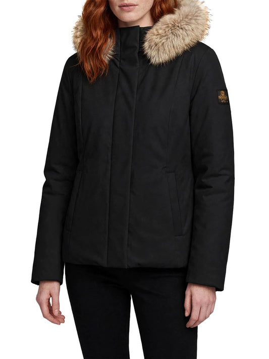 SHORT LADY TECH SPECIAL FUR JACKET Refrigiwear Giubbino Donna W90900 Xt3790 Nero