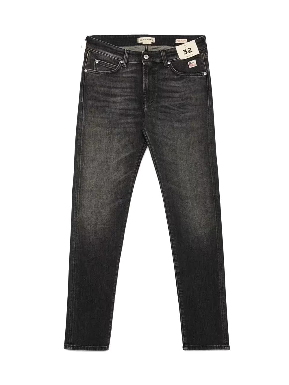 Roy Roger's Jeans Uomo 517 Man Rru075 Ct19 Nero