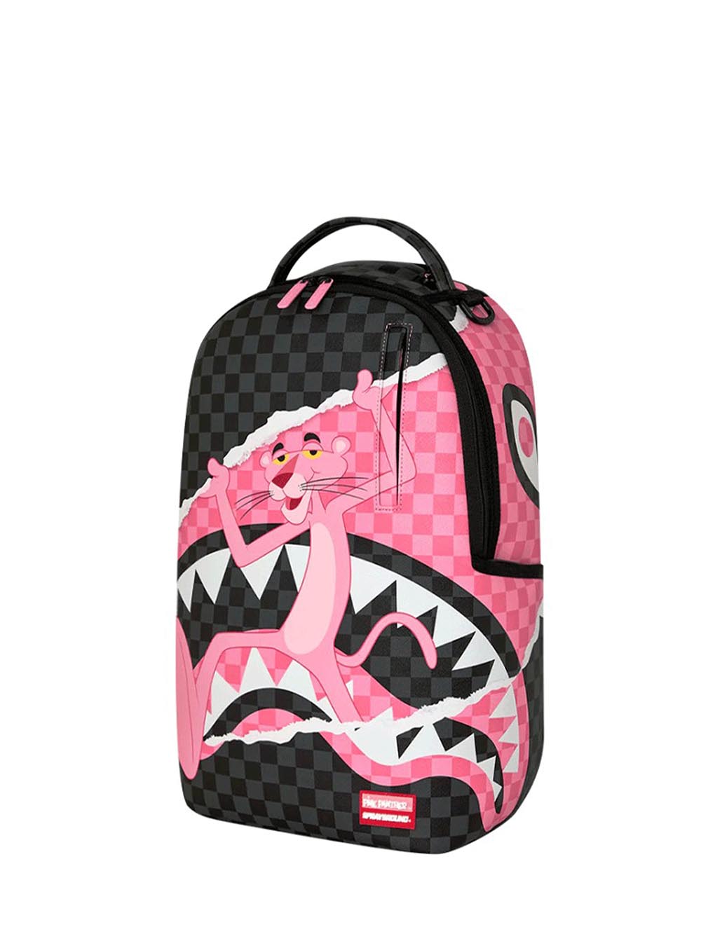 pink panther on the run backpack Sprayground Zaino Unisex 910b9147nsz Nero fucsia