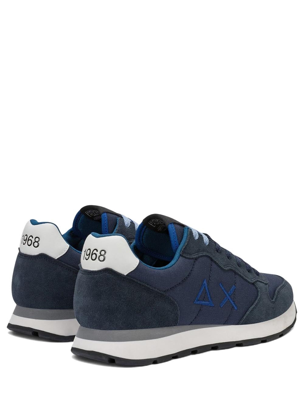 TOM SOLID SUN68 Sneaker Uomo Z46101 Blu navy