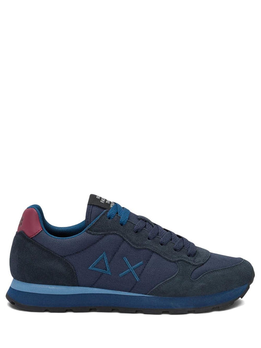 TOM SOLID SUN68 Sneaker Uomo Z46101 Blu/bordeaux