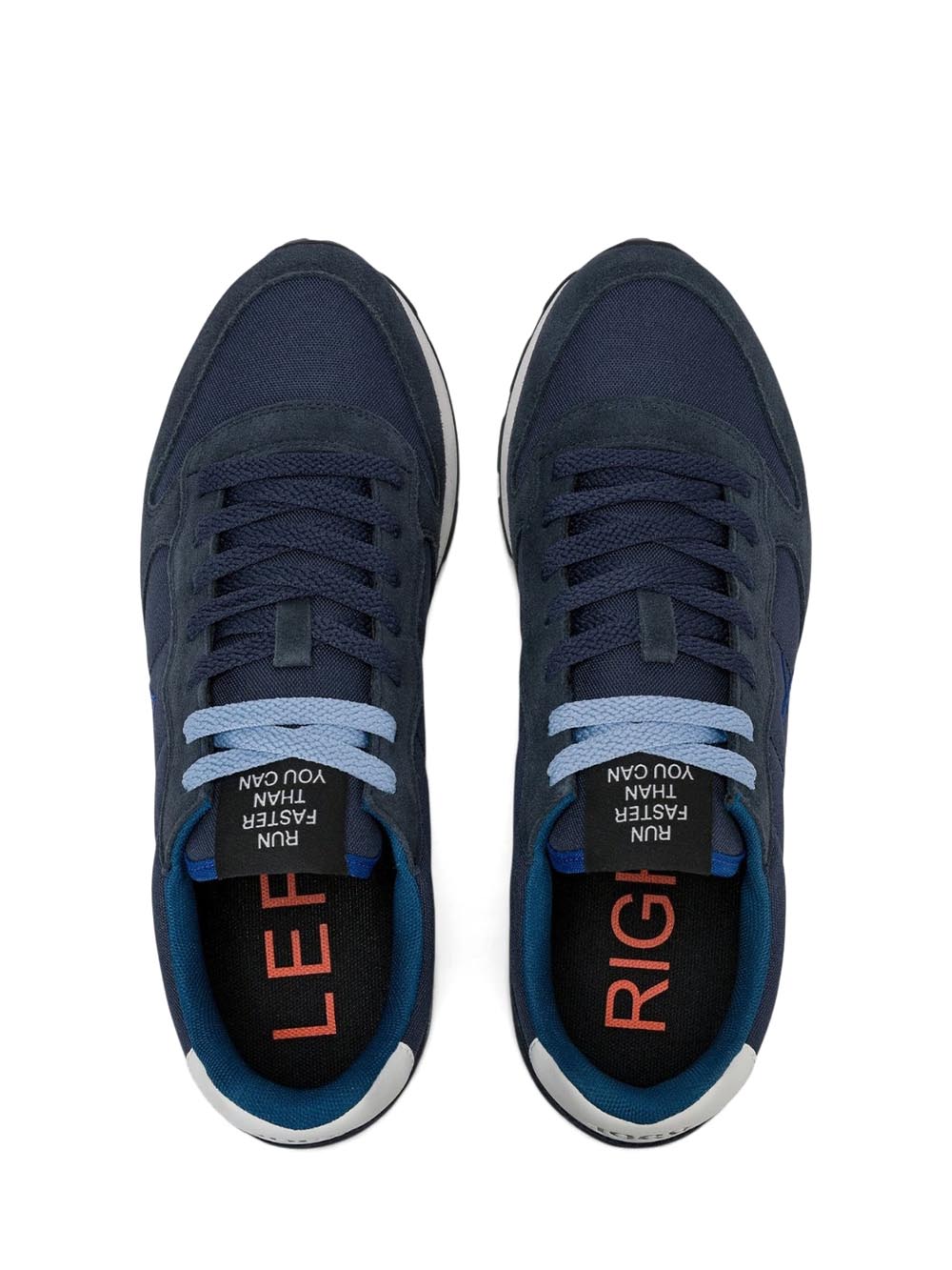 TOM SOLID SUN68 Sneaker Uomo Z46101 Blu navy