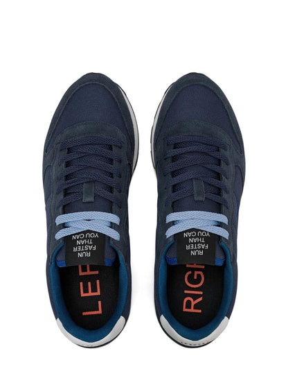 TOM SOLID SUN68 Sneaker Uomo Z46101 Blu navy