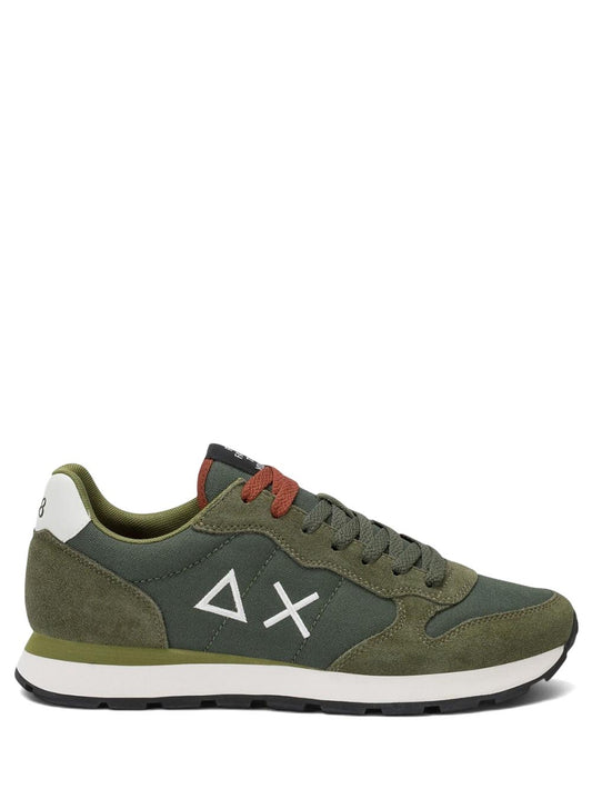 TOM SOLID SUN68 Sneaker Uomo Z46101 Verde militare