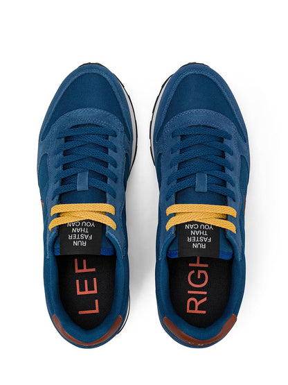 TOM SOLID SUN68 Sneaker Uomo Z46101 Bluette