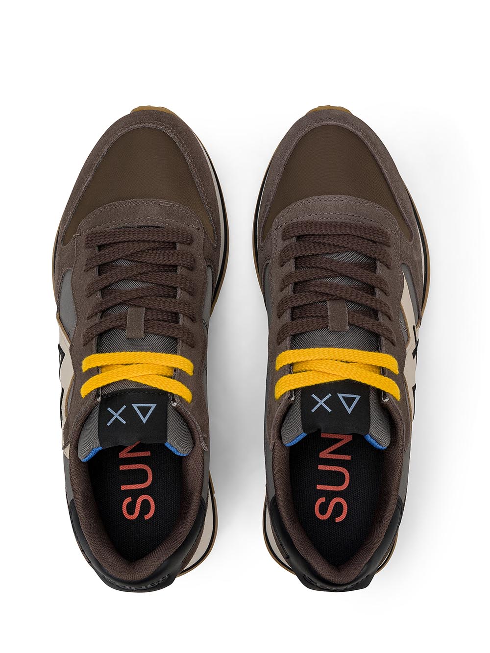 JAKI 2.0 BICOLOR SUN68 Sneaker Uomo Z46122 Marrone
