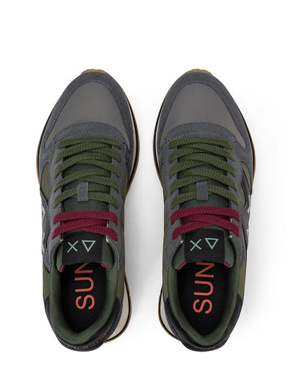 JAKI 2.0 BICOLOR SUN68 Sneaker Uomo Z46122 Grigio/Verde