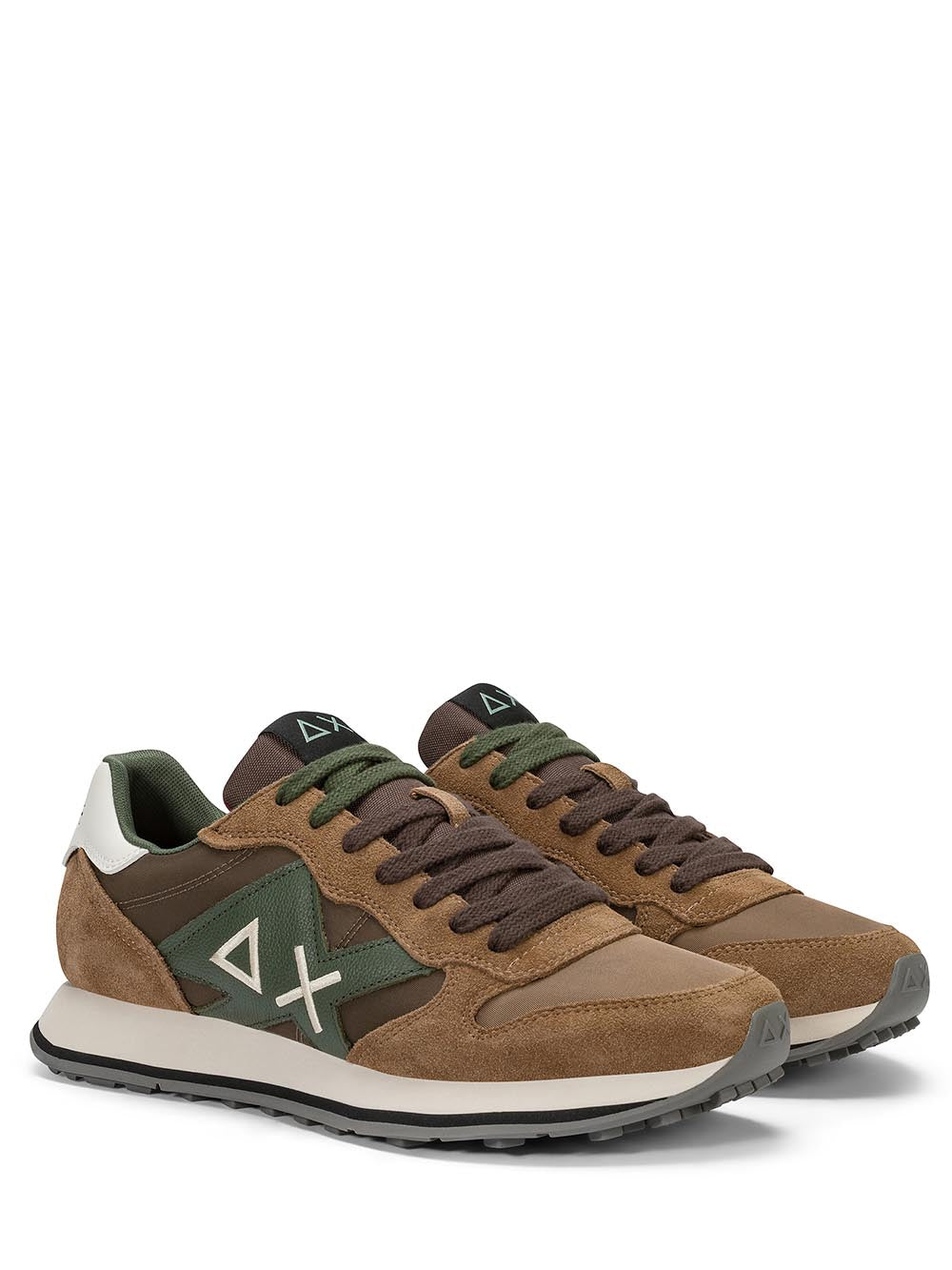 JAKI 2.0 BICOLOR SUN68 Sneaker Uomo Z46122 Beige/marrone
