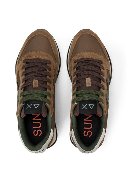 JAKI 2.0 BICOLOR SUN68 Sneaker Uomo Z46122 Beige/marrone