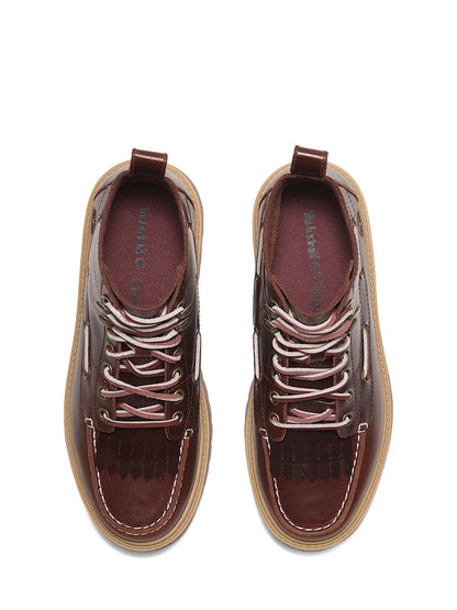 stone street mid lace boot Timberland Stivale Donna Tb0a27yz Burgundy
