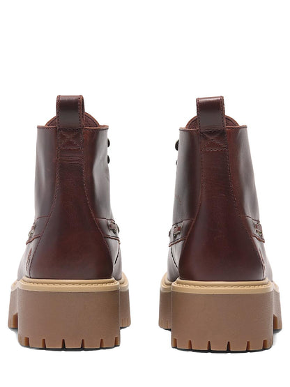 stone street mid lace boot Timberland Stivale Donna Tb0a27yz Burgundy