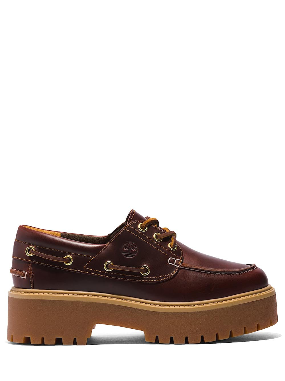 stone street boat shoe rootbeer Timberland Scarpa Donna Tb0a2qdm Marrone