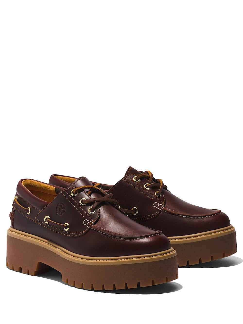 stone street boat shoe rootbeer Timberland Scarpa Donna Tb0a2qdm Marrone
