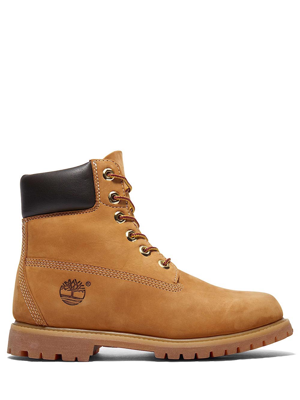 premium 6 in lace waterproof boot wheat Timberland Stivale Donna Tb110361 Giallo