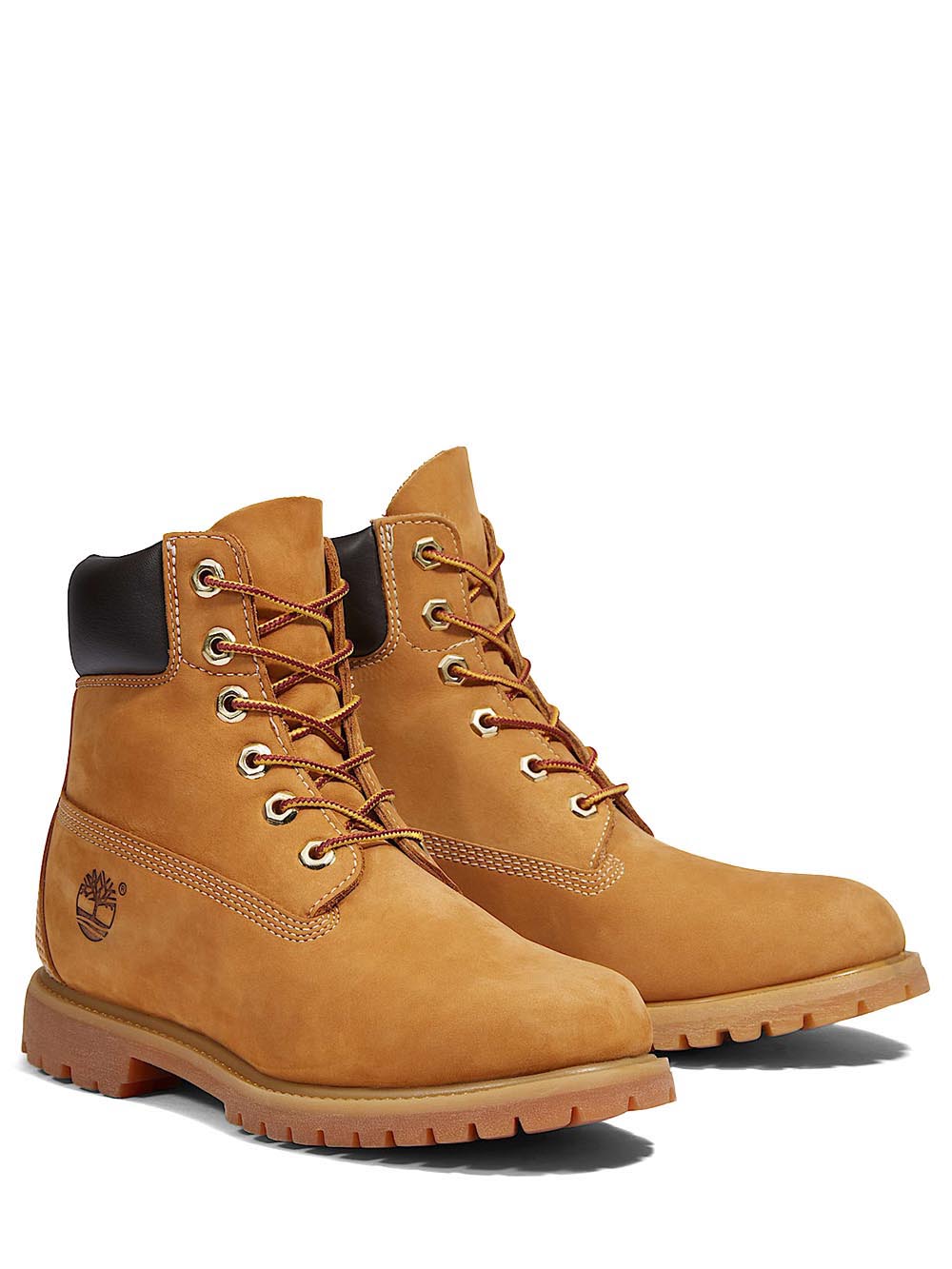 premium 6 in lace waterproof boot wheat Timberland Stivale Donna Tb110361 Giallo